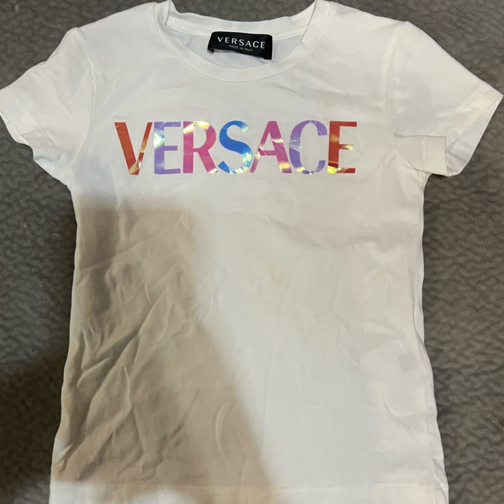 Versace Little Girls T Shirt Size 6